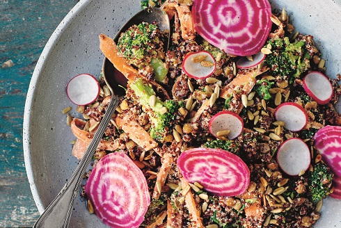 Krämig quinoasallad